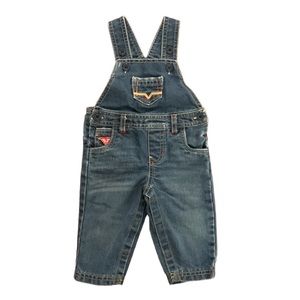 Guess Los Angeles vintage style denim overalls infant